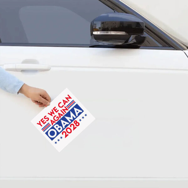 Yes We Can Again Obama 2028 Let's Fix This Sticker