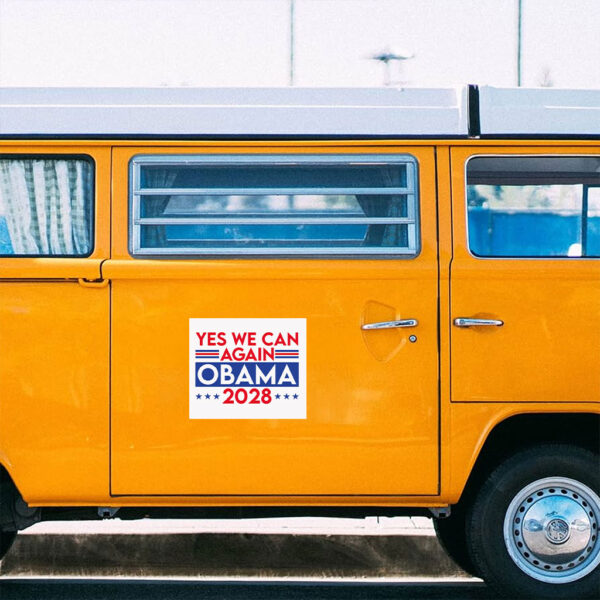 Yes We Can Again Obama 2028 Let's Fix This Sticker