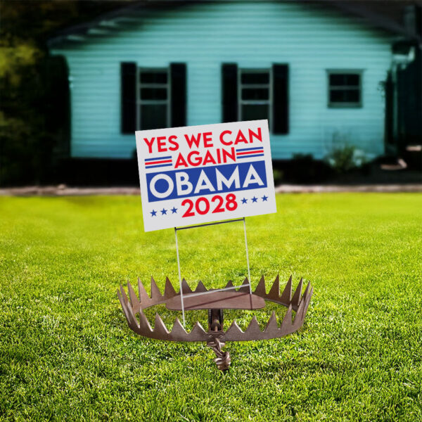 Yes We Can Again Obama 2028 Let's Fix This Yard Sign