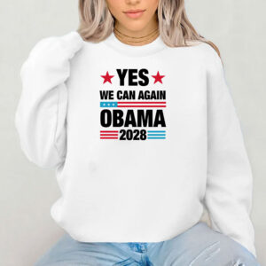 Yes We Can Again Obama 2028, Vote Obama Shirt