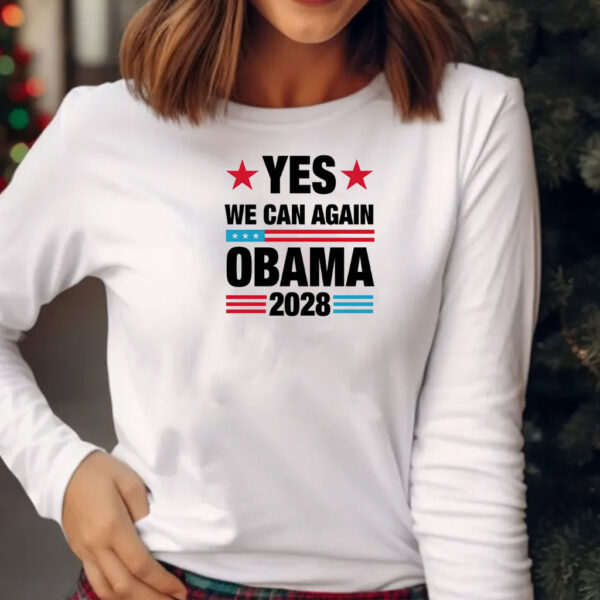 Yes We Can Again Obama 2028, Vote Obama Shirt