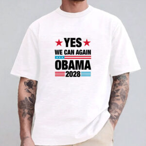 Yes We Can Again Obama 2028, Vote Obama Shirt