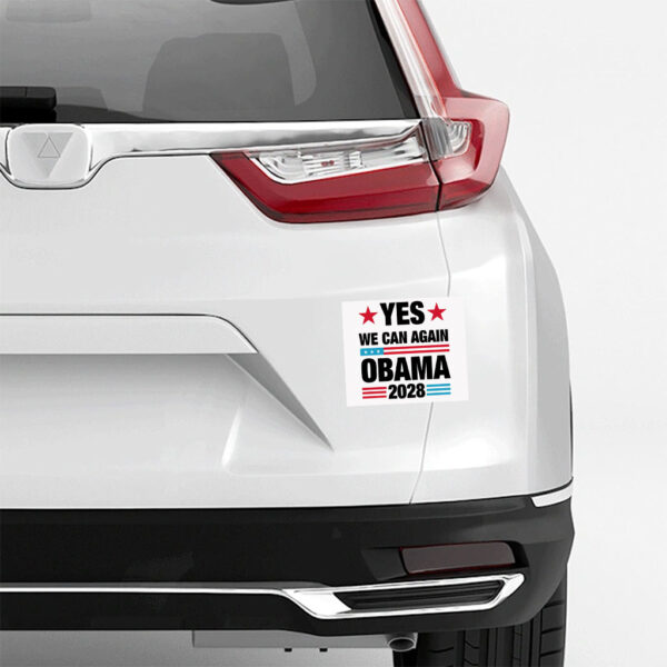 Yes We Can Again Obama 2028, Vote Obama Sticker