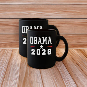 Anti-Trump Political Statement Gift, Obama 2028 Mug