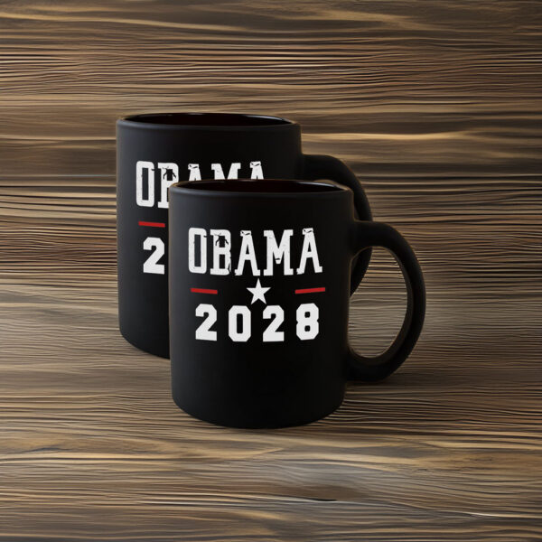 Anti-Trump Political Statement Gift, Obama 2028 Mug