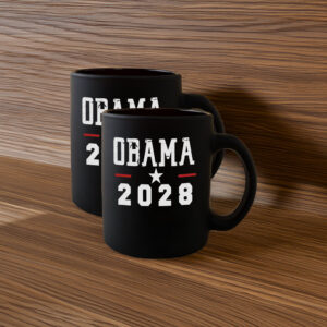 Anti-Trump Political Statement Gift, Obama 2028 Mug