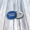 Classic Political Pin Back Buttons for Campaigns & Events, Obama 2028 Button