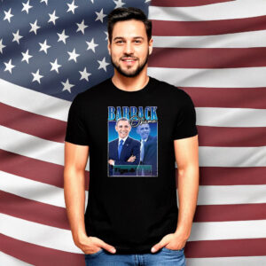 Classic Retro Aesthetic Tee, Vintage Barrack Obama T-Shirt