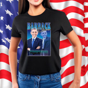 Classic Retro Aesthetic Tee, Vintage Barrack Obama T-Shirt