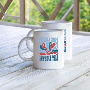 Funny Retro Political Gift- Obama 2028 Let’s Fix This Mug