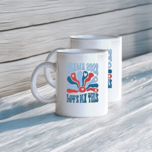 Funny Retro Political Gift- Obama 2028 Let’s Fix This Mug