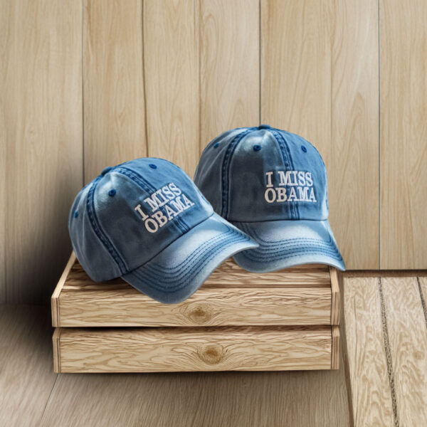 I Miss Obama Embroidered 2025 Cap – Adjustable Cotton Dad Hat