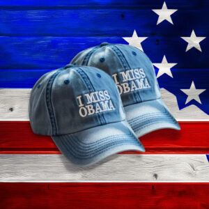 I Miss Obama Embroidered Cap – Adjustable Cotton Dad Hat