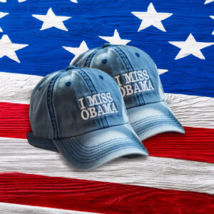 I Miss Obama Embroidered Cap – Adjustable Cotton Dad Hat
