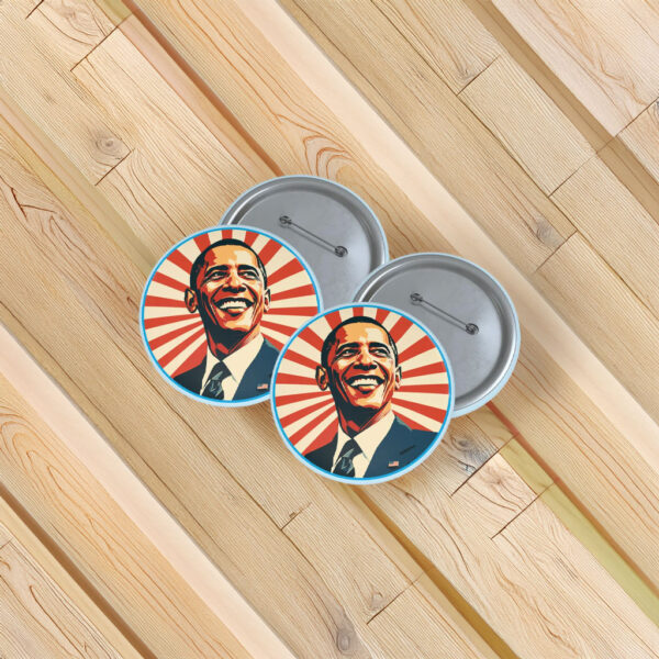 Inspirational Campaign Badge-Barack Obama Hope Pin Button