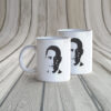 Minimalist Presidential Gift Cup, Obama Silhouette Mug