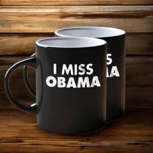 Nostalgic Political Gift Coffee Cup, I Miss Obama Mug
