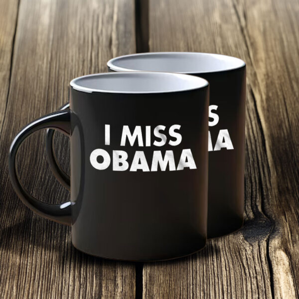 Nostalgic Political Gift Coffee Cup, I Miss Obama Mug