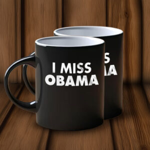 Nostalgic Political Gift Coffee Cup, I Miss Obama Mug