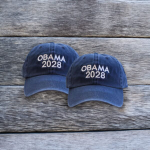 Obama 2028 Embroidered Hat – Classic Democrats Baseball Cap
