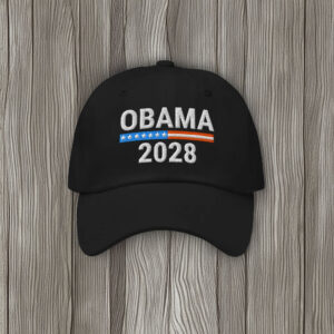 Obama 2028 Embroidered Hat – Presidential Campaign Cap