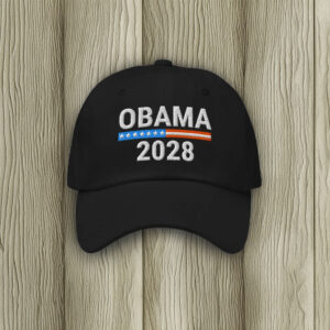 Obama 2028 Embroidered Hat – Presidential Campaign Cap