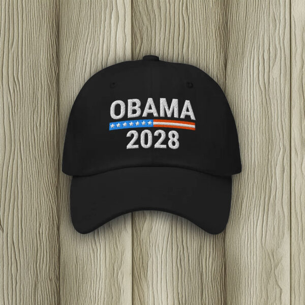 Obama 2028 Embroidered Hat – Presidential Campaign Cap