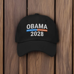 Obama 2028 Embroidered Hat – Presidential Campaign Cap