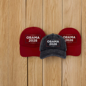 Obama 2028 Embroidered Hats – FDT Political Election Cap