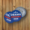 Obama 2028 Let’s Fix This Button – Political Campaign Pin