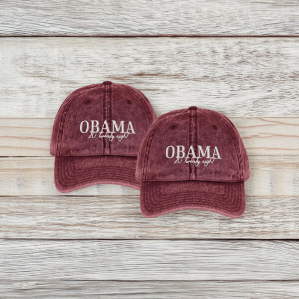 Presidential Campaign-Obama 2028 Vintage Embroidered Hat