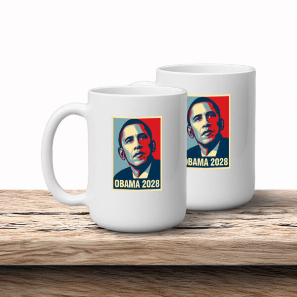Retro Political Gift, Obama 2028 Let’s Fix This Mug