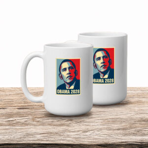 Retro Political Gift, Obama 2028 Let’s Fix This Mug