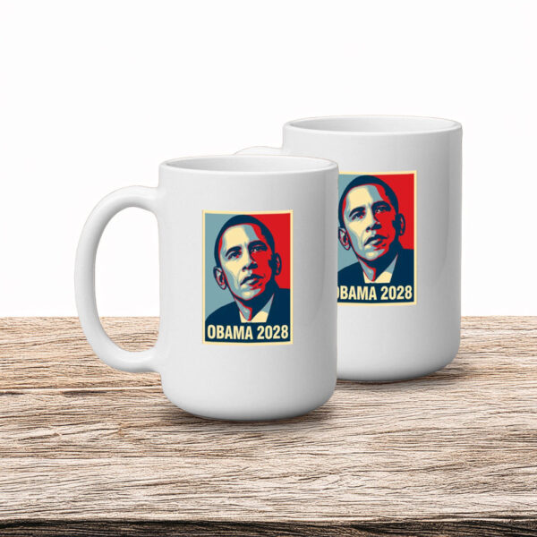 Retro Political Gift, Obama 2028 Let’s Fix This Mug
