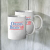 Retro Presidential Campaign Coffee Cup, Obama Biden ’08 Mug