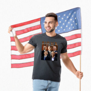 Vintage Comfort Colors Fan Tee, Retro Barack Obama Shirt
