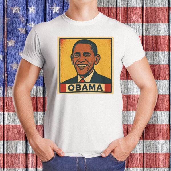 Vintage Retro Unisex Presidential Tee, Obama Comic T Shirt