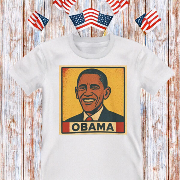 Vintage Retro Unisex Presidential Tee, Obama Comic T Shirt