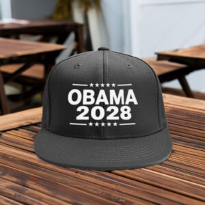 Back to Hope Obama Hat – 2028 Campaign Parody Cap