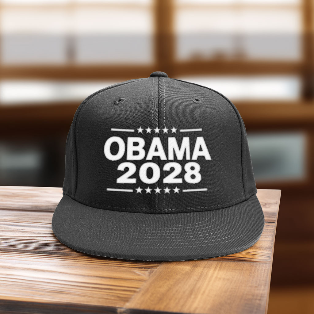 Back to Hope Obama Hat – 2028 Campaign Parody Cap