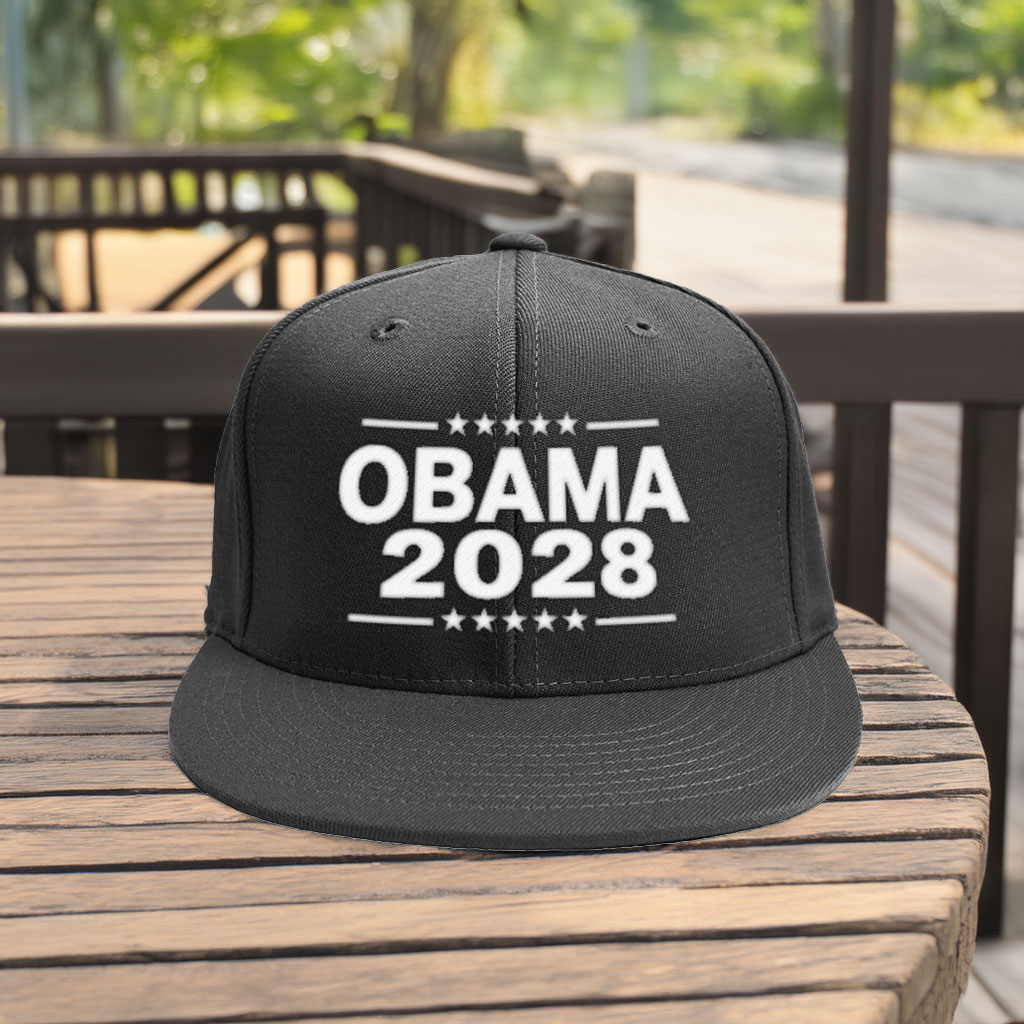 Back to Hope Obama Hat – 2028 Campaign Parody Cap