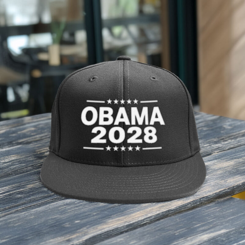 Back to Hope Obama Hat – 2028 Campaign Parody Cap