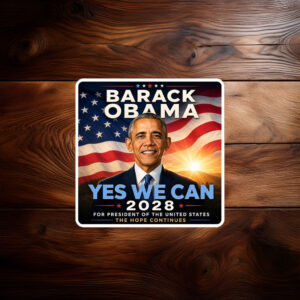 Come Home Soon Obama 2028 Sticker or Magnet – Political Nostalgia Decal
