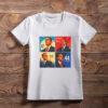 Four Faces of Politics Shirt – Retro Portrait Graphic Tee