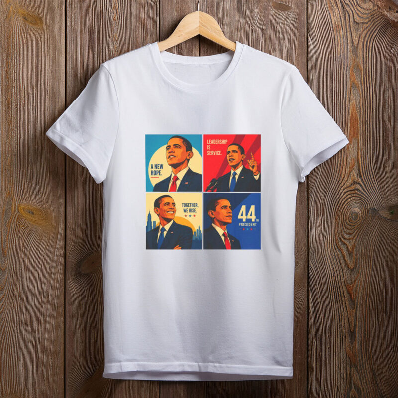 Four Faces of Politics Shirt – Retro Portrait Graphic Tee