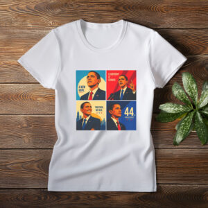 Four Faces of Politics Shirt – Retro Portrait Graphic Tee
