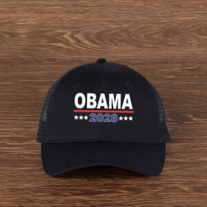 Hope Returns Obama 2028 Trucker Hat – Mesh Back Political Cap
