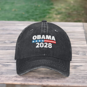 Intelligence for America Obama Hat – 2028 Campaign Parody Cap