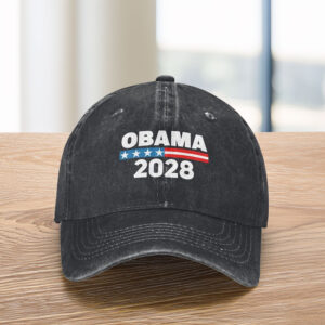 Intelligence for America Obama Hat – 2028 Campaign Parody Cap
