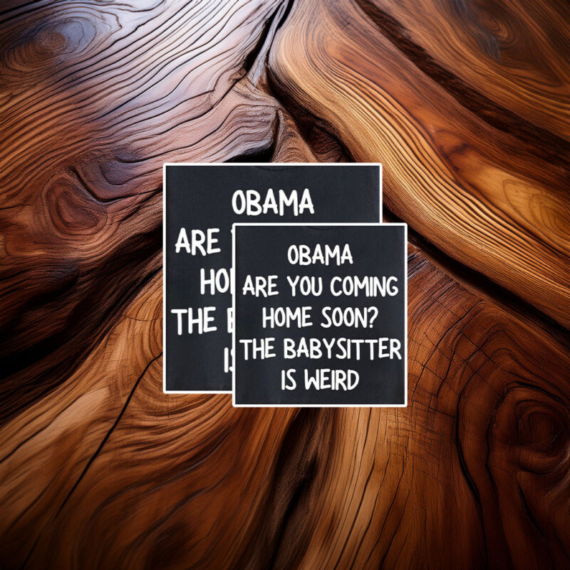 Obama Are You Coming Home Soon sticker